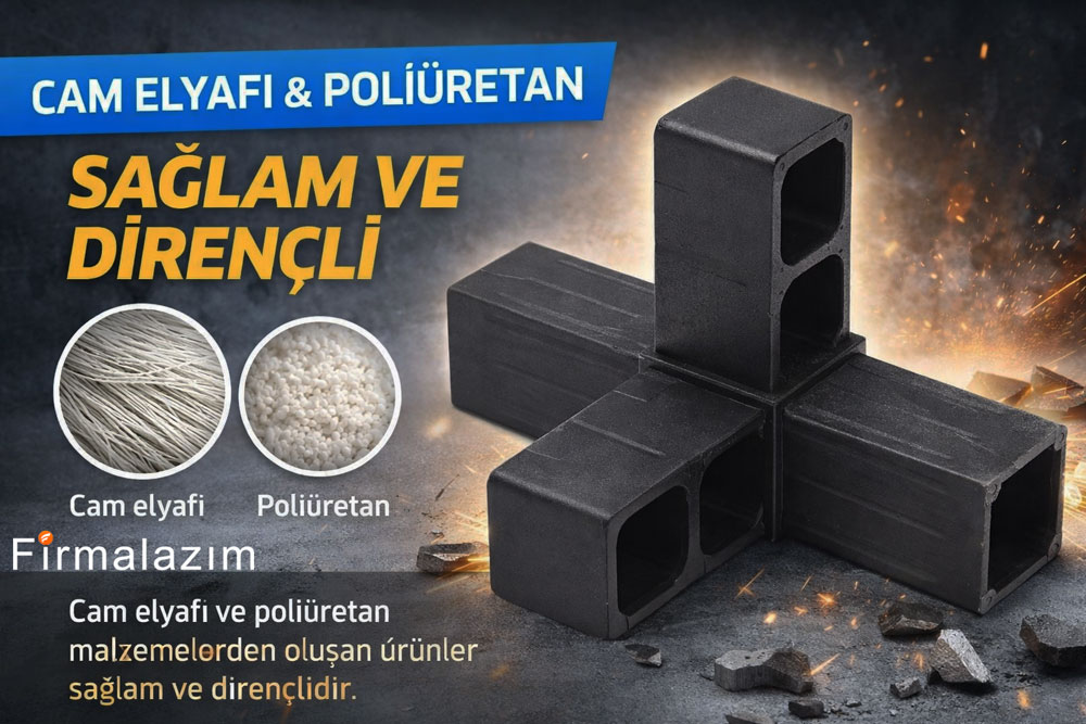 20x20 4 yollu profil bağlantı aparatı