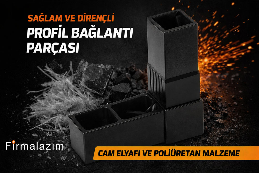 25 mm dik açılı profil bağlantısı
