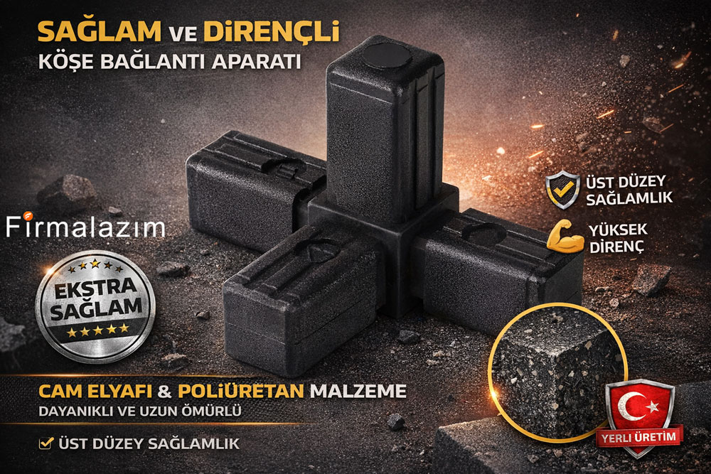 Demir profil içten çakmalı 4'lü orta takoz