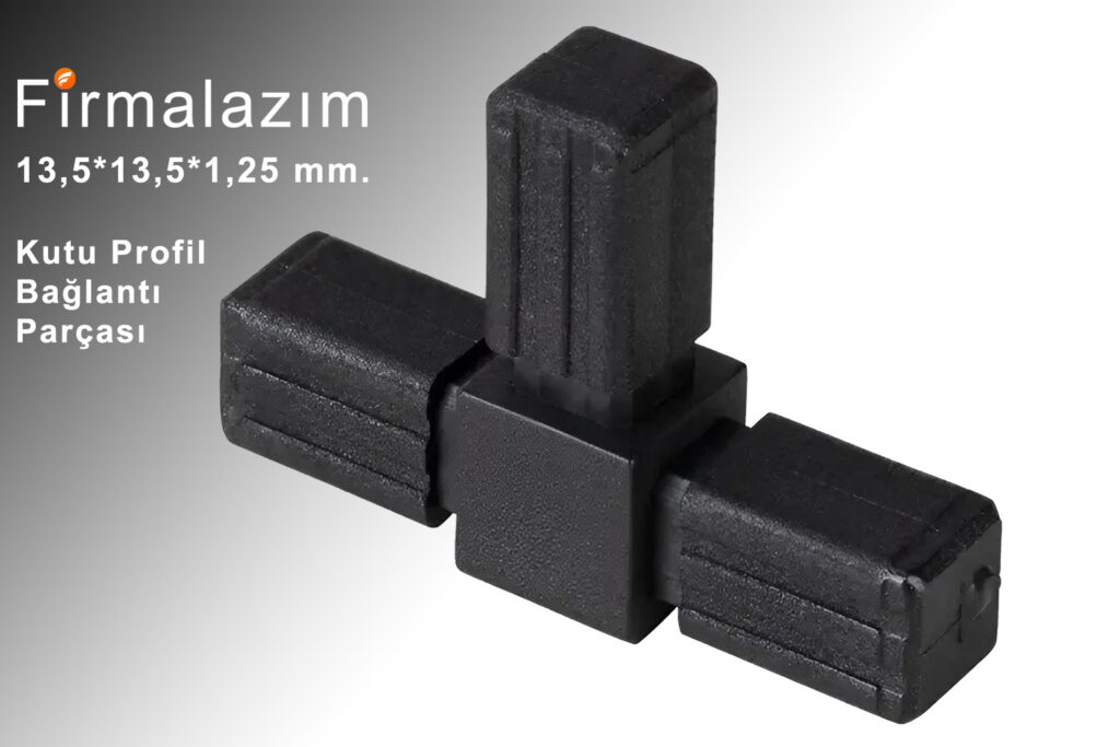 13’5 mm’lik T Kutu Profil Bağlantı Parçası